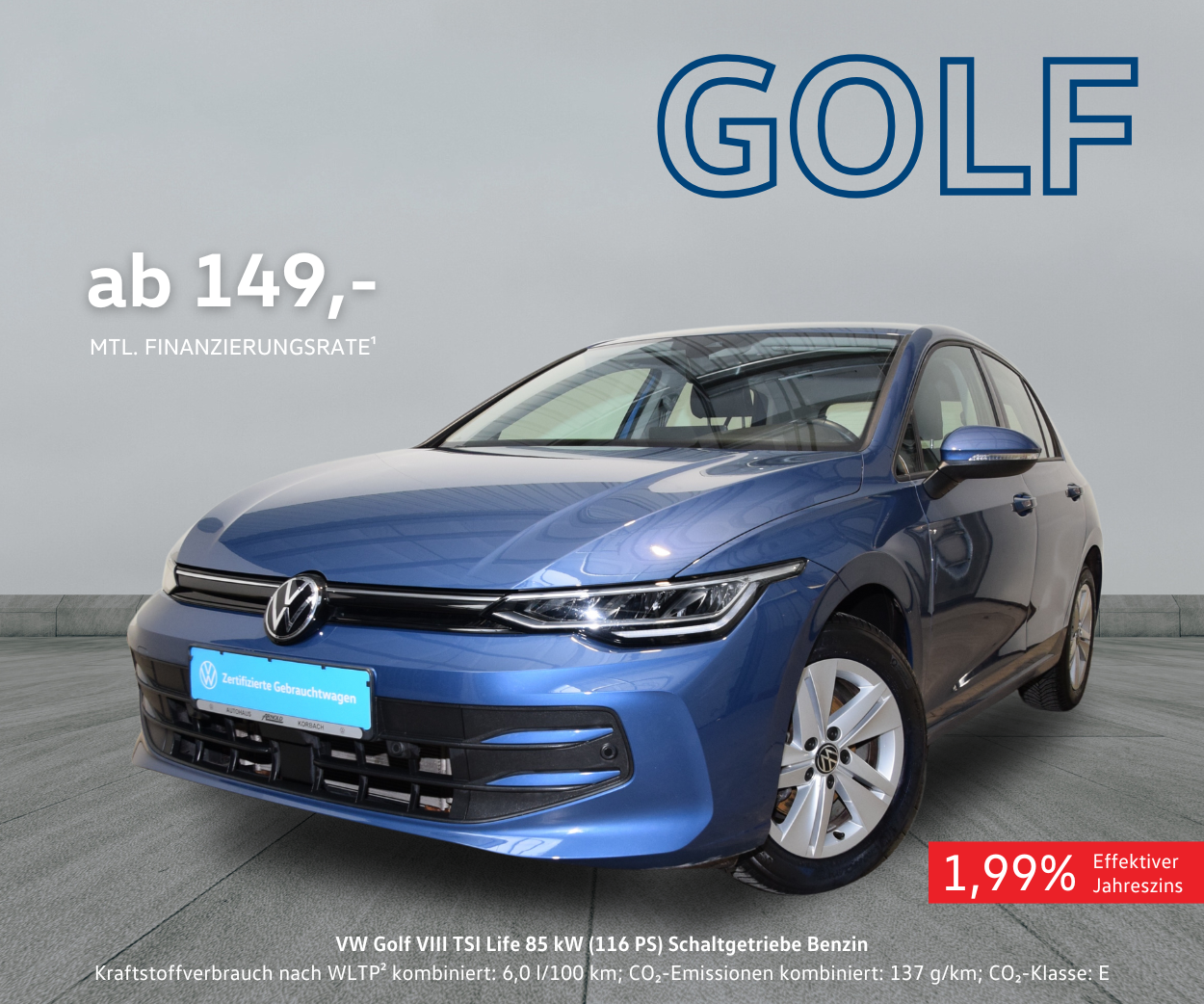Golf VIII TSI Life