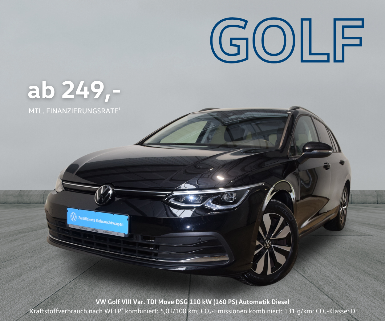 Golf VIII Variant TDI Move