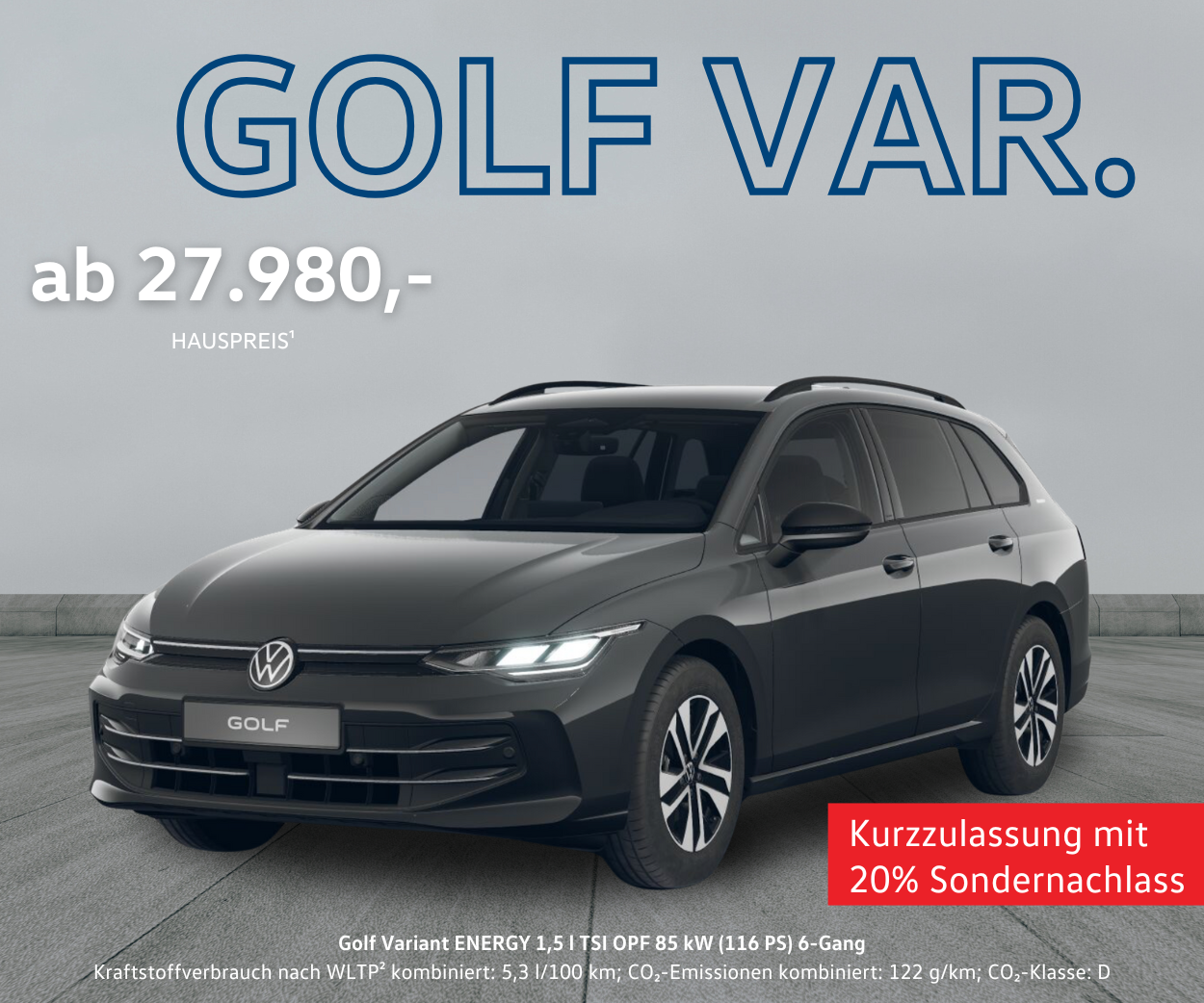 Golf Variant Energy