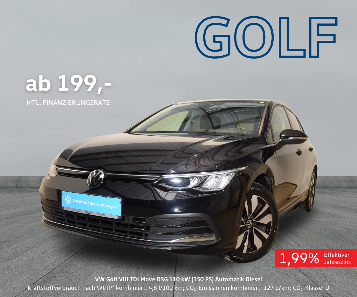 Golf VIII Variant TDI Move