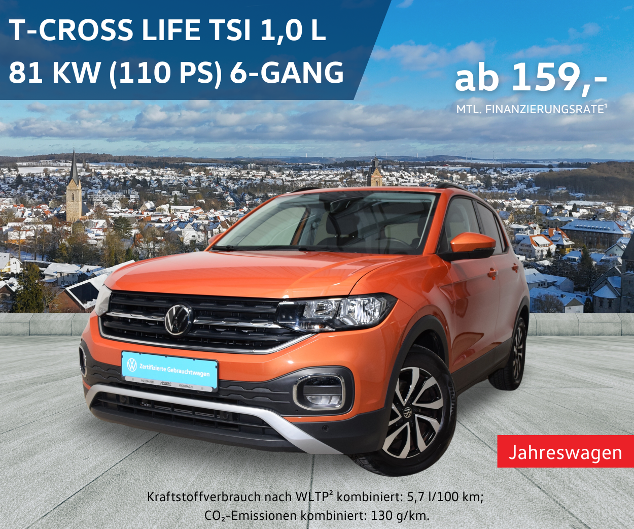 T-Cross Life TSI