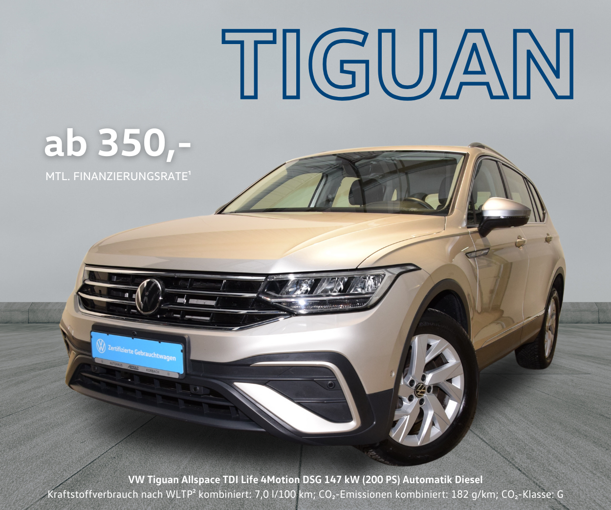 Tiguan Allspace TDI Life 4Motion