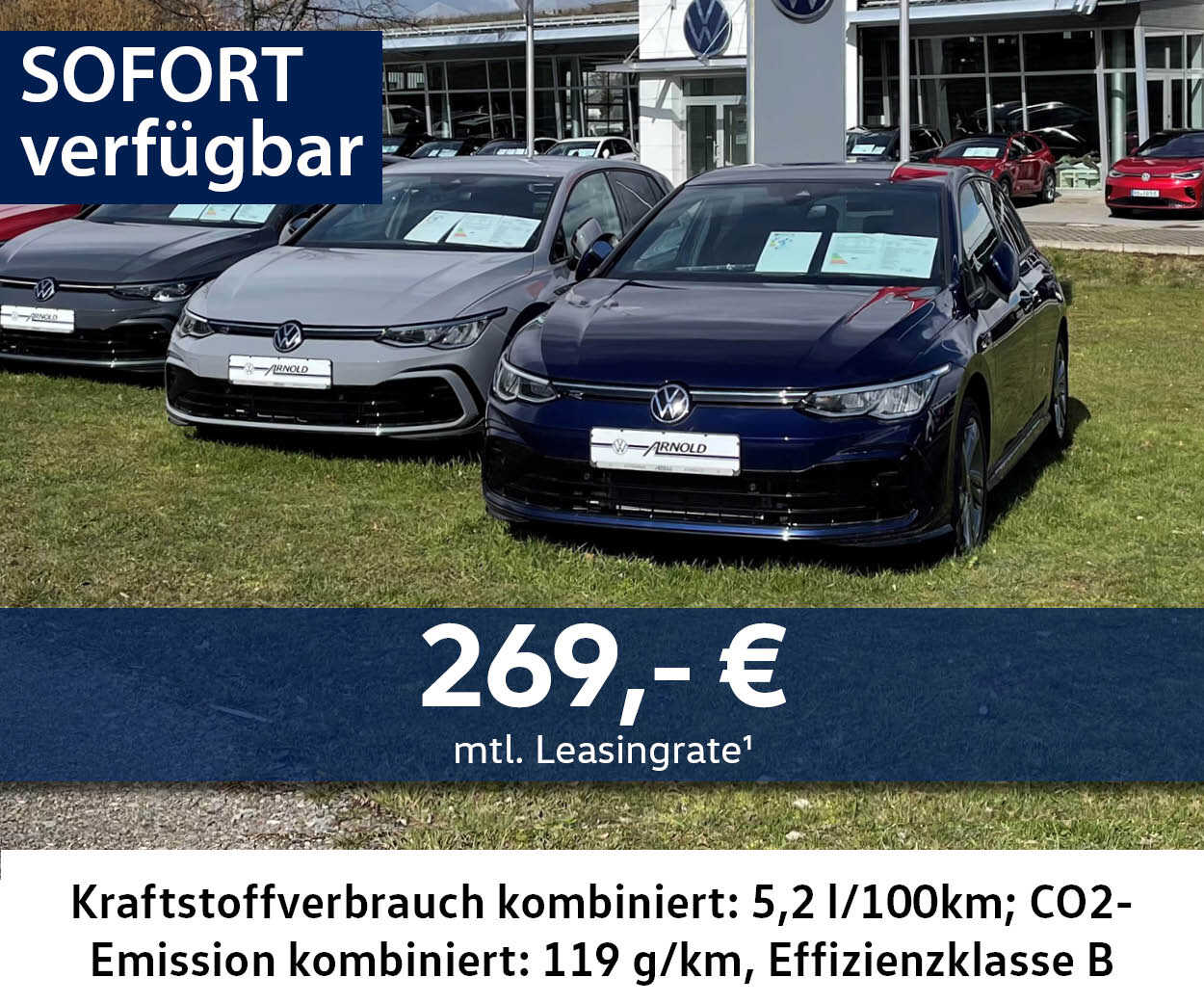 Golf R-Line - Atlantic Blue Metallic